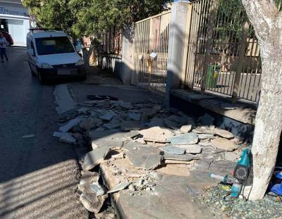 Γκρεμίζονται κατασκευές γύρω από το Γυμνάσιο - Λύκειο Γαργαλιάνων