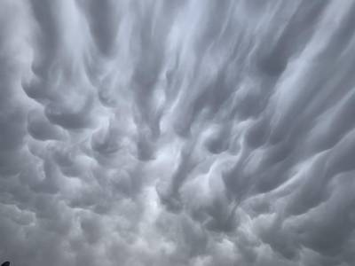 «Mammatus»: Τα εντυπωσιακά σπάνια νέφη εμφανίστηκαν σε Μεσσηνία και Λακωνία