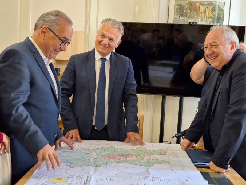 Συνάντηση Παπαθανάση - Πτωχού: Έργα 750 εκ. ευρώ με ΣΔΙΤ στην Πελοπόννησο