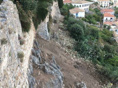 Ξεκίνησε η πρώτη φάση των εργασιών στο Κάστρο Κυπαρισσίας