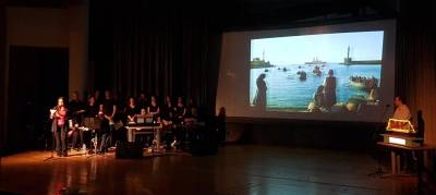 Περιήγηση στην ιστορία της ελληνικής μετανάστευσης σε εκδήλωση του 2ου ΕΠΑΛ Καλαμάτας