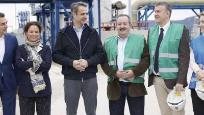 Μητσοτάκης από Ρεβυθούσα: Στήριξη για την ενέργεια και τον Μάιο - Είμαστε έτοιμοι για το χειρότερο σενάριο