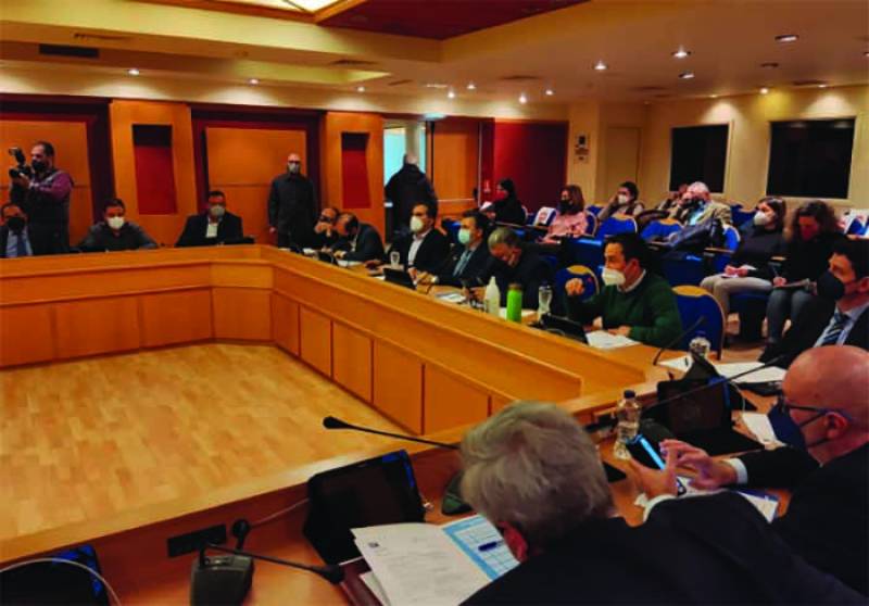 Ο Βασιλόπουλος στη συνάντηση του Δικτύου Μπλε Δήμων