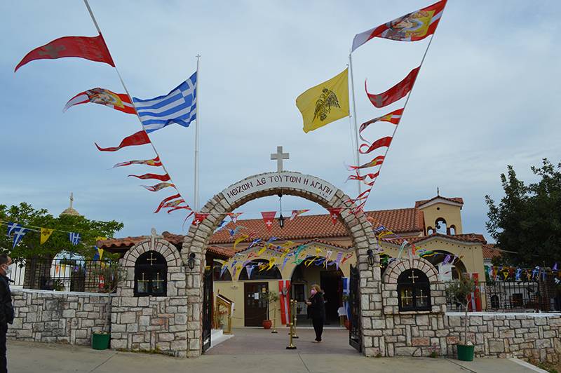 Στον προσκυνηματικό ναό της Παναγίας της Σγράπας ο Χρυσόστομος