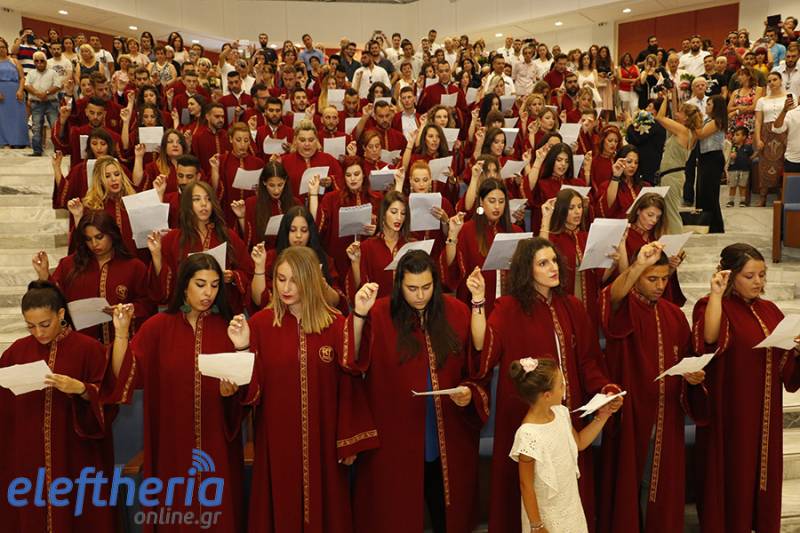 Πτυχία και μεταπτυχιακά χθες στο ΤΕΙ Πελοποννήσου (βίντεο-φωτογραφίες)