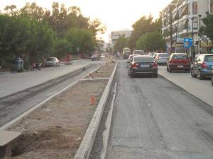 Προβληματική κυκλοφορία  λόγω έργων στην Κρήτης