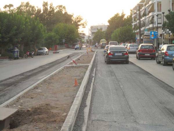 Προβληματική κυκλοφορία  λόγω έργων στην Κρήτης
