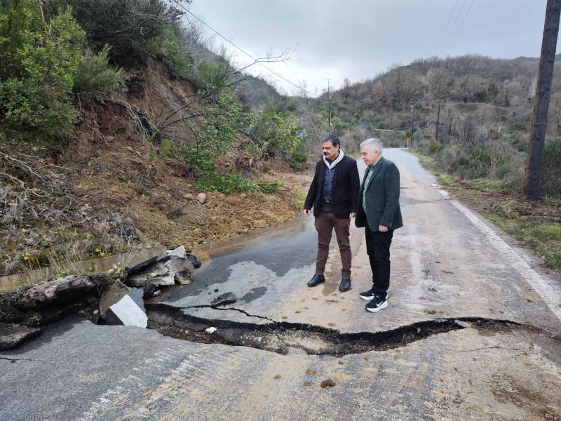 Ο Μάκαρης για τις κατολισθήσεις σε Ισαρη και Βάστα