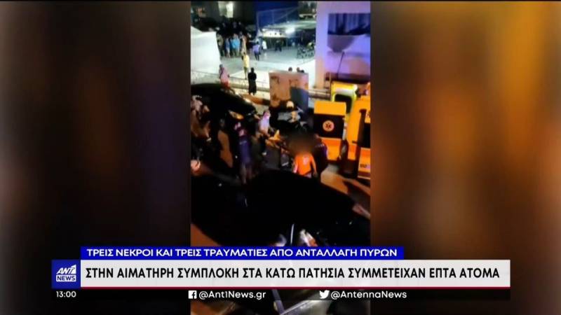 Πώς έγινε το μακελειό με τρεις νεκρούς και τρεις τραυματίες σε Πατήσια και Αγίους Αναργύρους