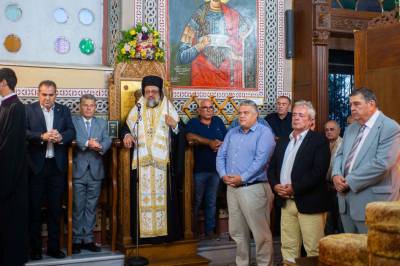 Η γιορτή της Συλλήψεως του Προδρόμου στη Μητρόπολη Μεσσηνίας