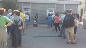 &quot;Στέγνωσαν&quot; χθες το μεσημέρι  τα ΑΤΜ σε Καλαμάτα-Κυπαρισσία