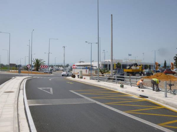 Νέα παράταση για τον κόμβο του αεροδρομίου Καλαμάτας