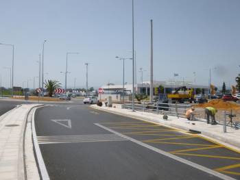 Νέα παράταση για τον κόμβο του αεροδρομίου Καλαμάτας