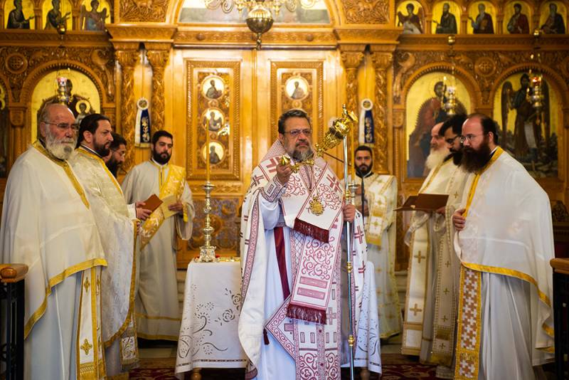 Καλαμάτα: Λειτουργία του Απόστολου Ιακώβου στον ναό Παμμεγίστων Ταξιαρχών