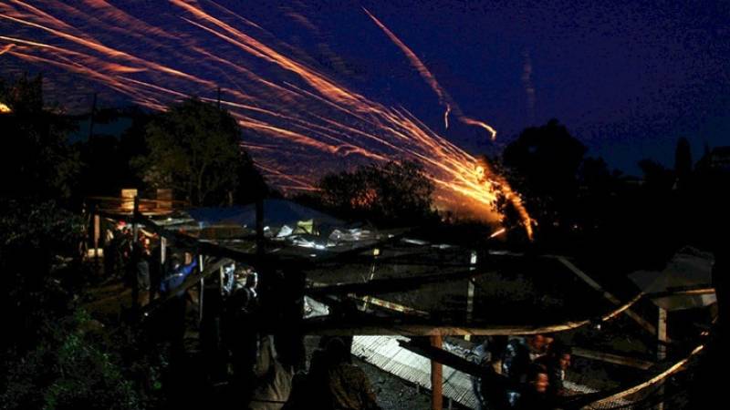 Χίος: Καλύπτονται σπίτια και εκκλησίες στο Βροντάδο ενόψει του ρουκετοπόλεμου