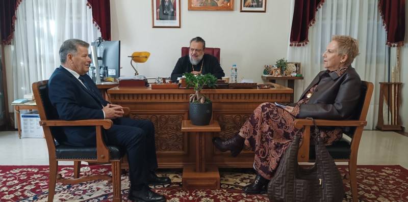 Αναστασόπουλος και Οικονομάκου στον Μητροπολίτη Μεσσηνίας