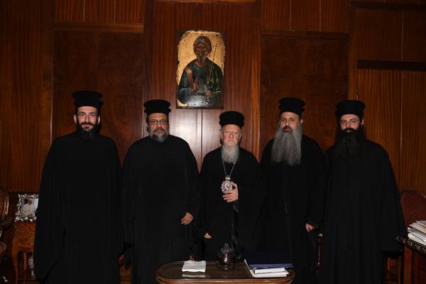 Στο Οικουμενικό Πατριαρχείο οι μητροπολίτες Μεσσηνίας Χρυσόστομος και Σταγών &amp; Μετεώρων Θεόκλητος 