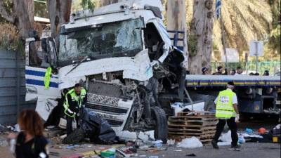 Ισραήλ: Φορτηγο έπεσε σε στάση λεωφορείου - 29 τραυματίες (βίντεο)