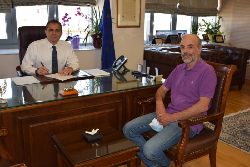 Στη ΔΕΥΑ Καλαμάτας ο Βασίλης Διαμαντόπουλος