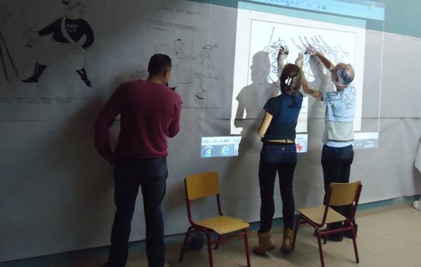 Εκθεση σκίτσου για την 28η Οκτωβρίου (φωτογραφίες)