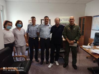 Υγειονομικό υλικό στο Νοσοκομείο Καλαμάτας προσέφερε η 120 ΠΕΑ