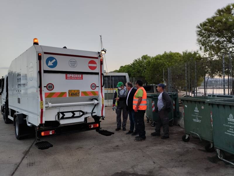 Υπερσύγχρονο πλυντήριο κάδων στον Δήμο Πύλου - Νέστορος