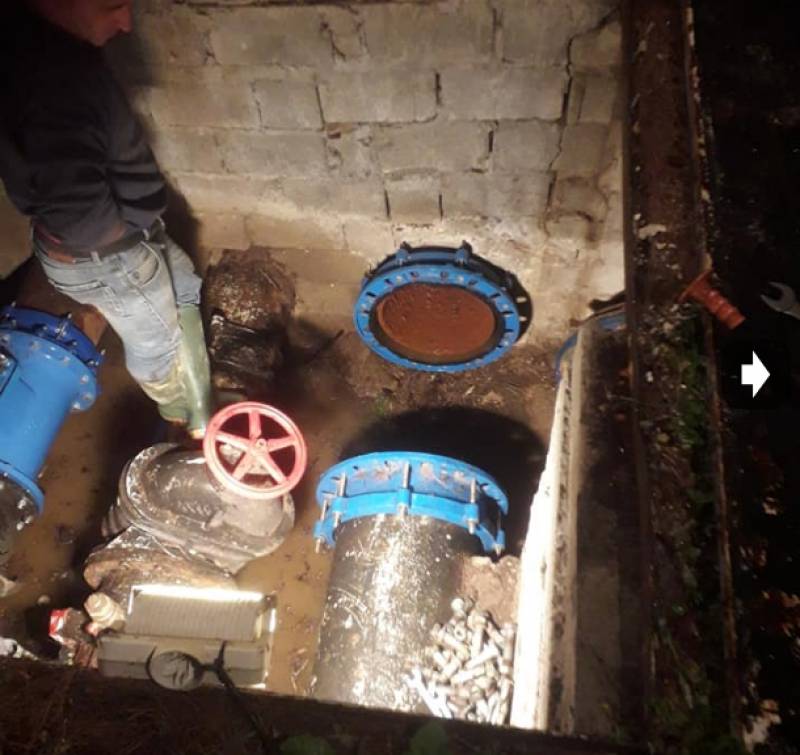 Αλλαγή υδρομέτρων στο Κάστρο Καλαμάτας