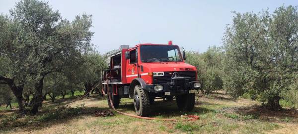 Μεσσηνία: Πυρκαγιά στον Αγιο Γεώργιο Σπηλιάς