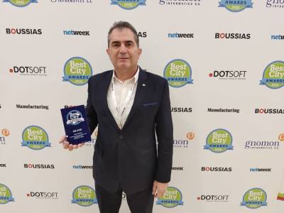 Αργυρό βραβείο στο “Best City Awards 2022” για τον Δήμο Καλαμάτας