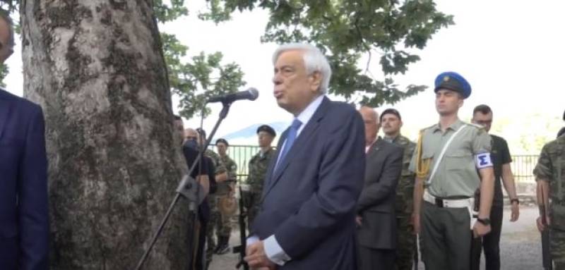 Παυλόπουλος: &quot;Η Εθνεγερσία του 1821 συνεχίζεται ως την τελική απελευθέρωση και της τελευταίας σπιθαμής του εδάφους της Μαρτυρικής Κύπρο&quot; (βίντεο)