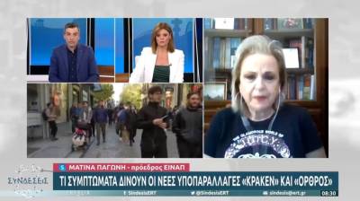 Παγώνη: Τι συμπτώματα δίνουν οι νέες υποπαραλλαγές «Κράκεν» και «Όρθρος» (Βίντεο)