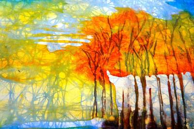 Έκθεση με έργα μπατίκ της Αθηνάς Γιαννοπούλου στο Κέντρο Τέχνης Καλαμάτας