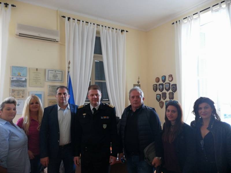 Σε Λιμεναρχείο και Νοσοκομείο ο Βασιλόπουλος