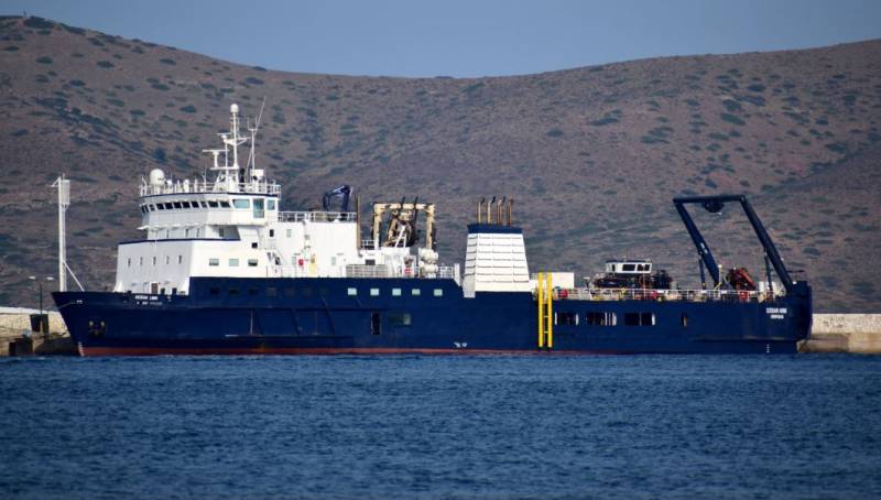 Τουρκική πυραυλάκατος παρενόχλησε πλοίο που πόντιζε οπτική ίνα στην Αστυπάλαια (βίντεο)