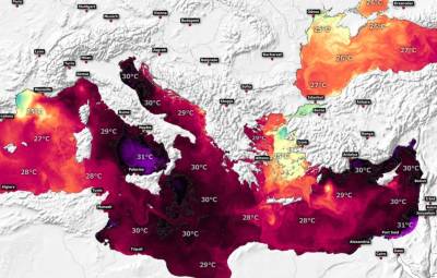 Η Μεσόγειος θερμαίνεται ταχύτερα από τον υπόλοιπο κόσμο, επισημαίνουν επιστήμονες