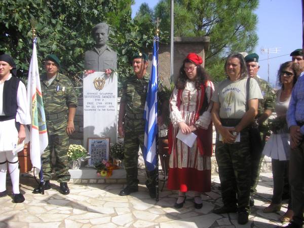 Ο Πολεμικός Σύλλογος "Κομάντος '74" για την εκδήλωση στη μνήμη του Παν. Γιαννόπουλου στο Κρυονέρι