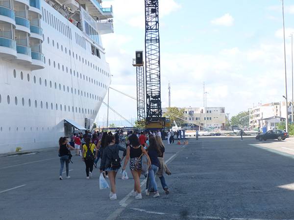 Διπλάσιοι τουρίστες με κρουαζιερόπλοια στην Καλαμάτα
