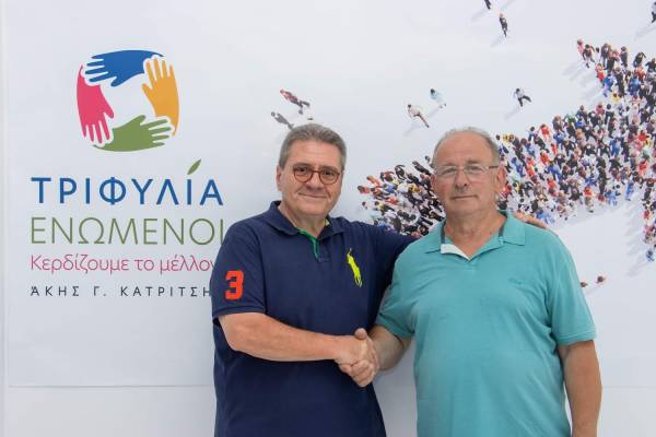 Ο Σωτήρης Κολοσκόπης υποψήφιος με Κατρίτση