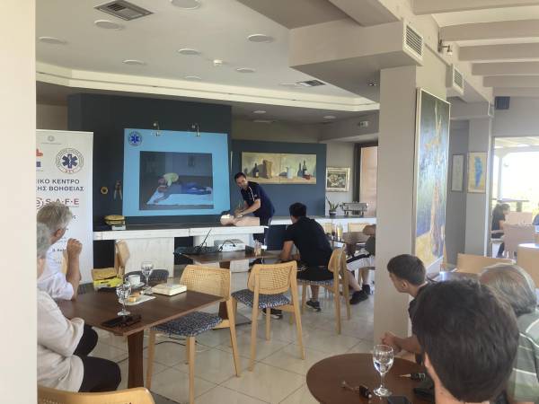 Σεμινάριο πρώτων βοηθειών οργάνωσαν οι ξενοδόχοι Τριφυλίας