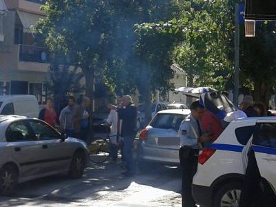 Ποδηλάτης τραυματίστηκε σε τροχαίο στη διασταύρωση Θεμιστοκλέους και Μακεδονίας