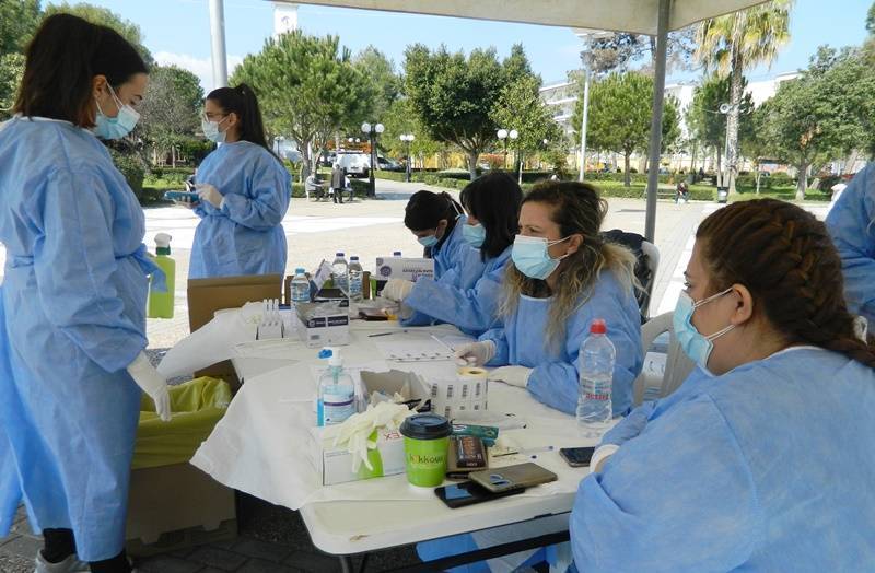 Ενα θετικό σε 202 ράπιντ τεστ στη Μεσσήνη