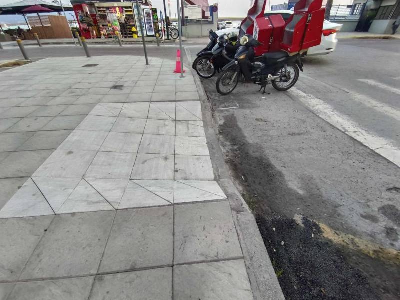 Προβληματική διάβαση ΑμεΑ