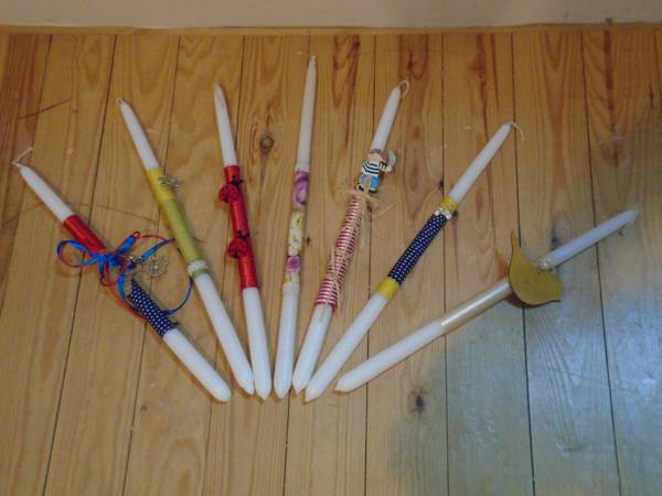 Λαμπάδες από μαθητές του Ειδικού Καλαμάτας