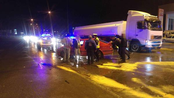 Τροχαίο με τραυματισμό στη Νέα Είσοδο Καλαμάτας