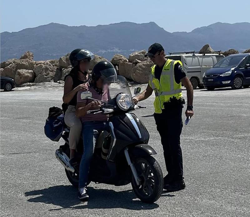 50 οδηγοί δίχως κράνος την περασμένη εβδομάδα στη Μεσσηνία