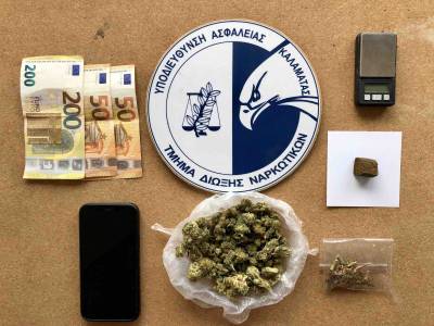 Σύλληψη 22χρονου στη Βέργα για διακίνηση χασίς