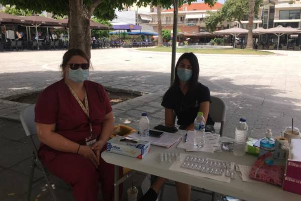 Ξεκίνησαν rapid test και στην Κυπαρισσία