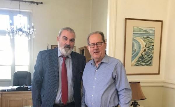 Συνάντηση Λεβεντάκη με Νίκα: Μελέτες για περιφερειακό Γαργαλιάνων