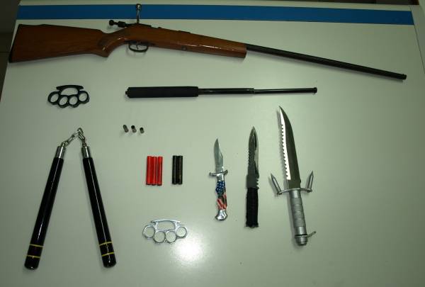 Νεαρός συνελήφθη με όπλα στη Σπάρτη