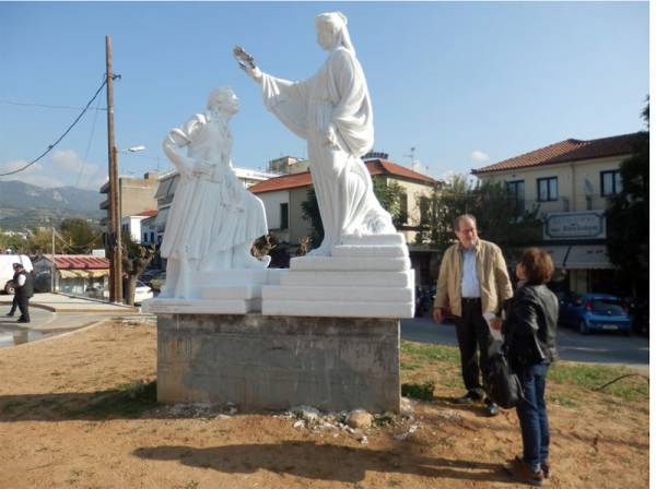 Τοποθετήθηκε το μνημείο για την εθνεγερσία